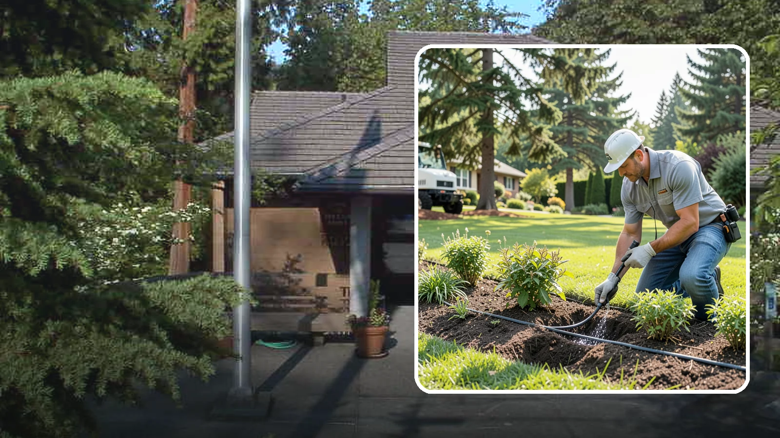 Drip Irrigation Repair in Yarrow Point, King County, WA - We repair clogged, cut, or leaking drip lines and emitters so your garden beds and shrubs get precise, water-efficient hydration.