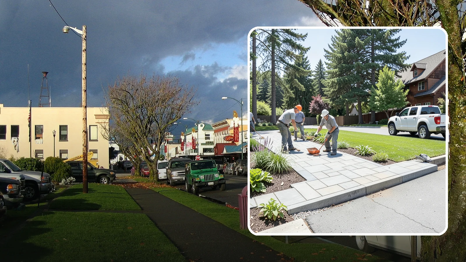 Driveway Apron Installation in Arlington, Snohomish County, WA - The transition apron between street and driveway, built to code for a smooth, durable entrance.