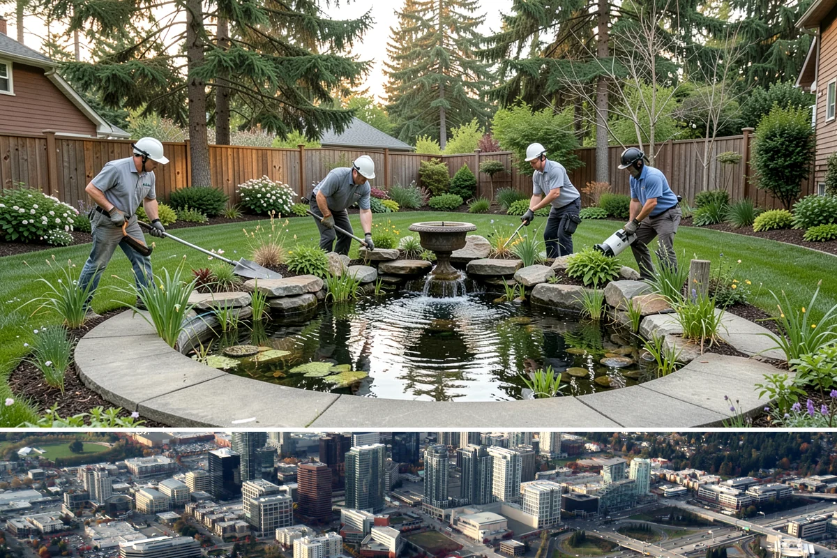 Driveway Apron Installation in Bellevue, King County, WA - Best built spring through fall.