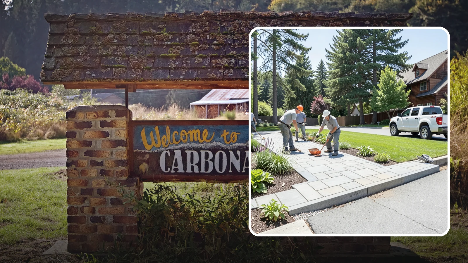Driveway Apron Installation in Carbonado, Pierce County, WA - The transition apron between street and driveway, built to code for a smooth, durable entrance.