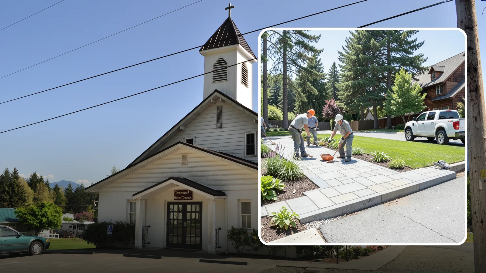 Driveway Apron Installation in Concrete, Skagit County, WA - The transition apron between street and driveway, built to code for a smooth, durable entrance.