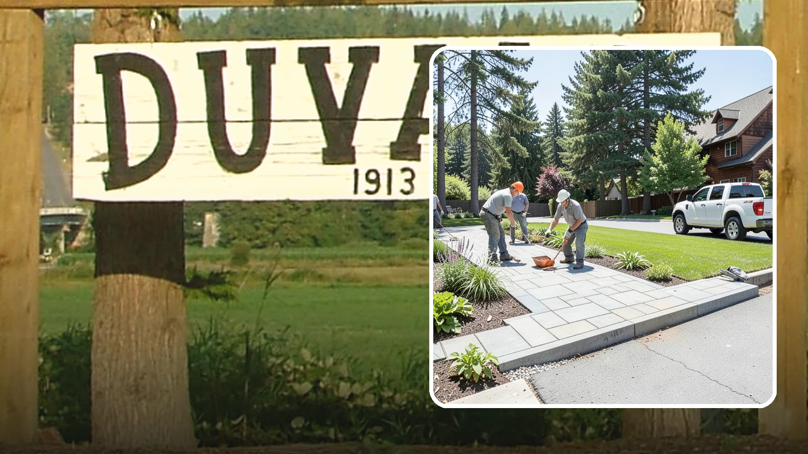 Driveway Apron Installation in Duvall, King County, WA - The transition apron between street and driveway, built to code for a smooth, durable entrance.