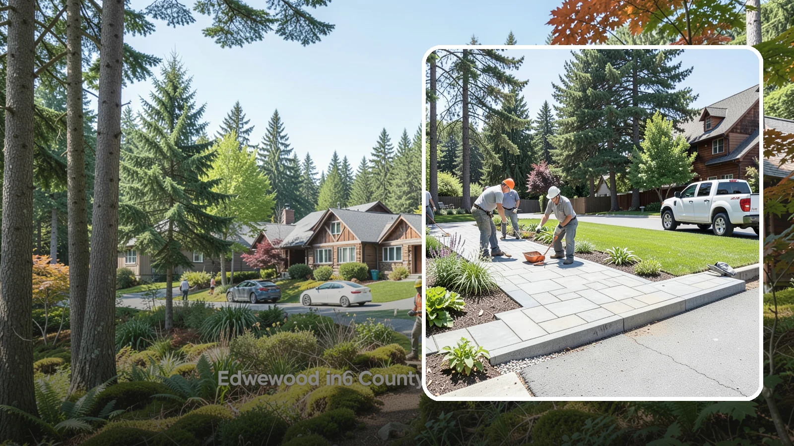 Driveway Apron Installation in Edgewood, Pierce County, WA - The transition apron between street and driveway, built to code for a smooth, durable entrance.