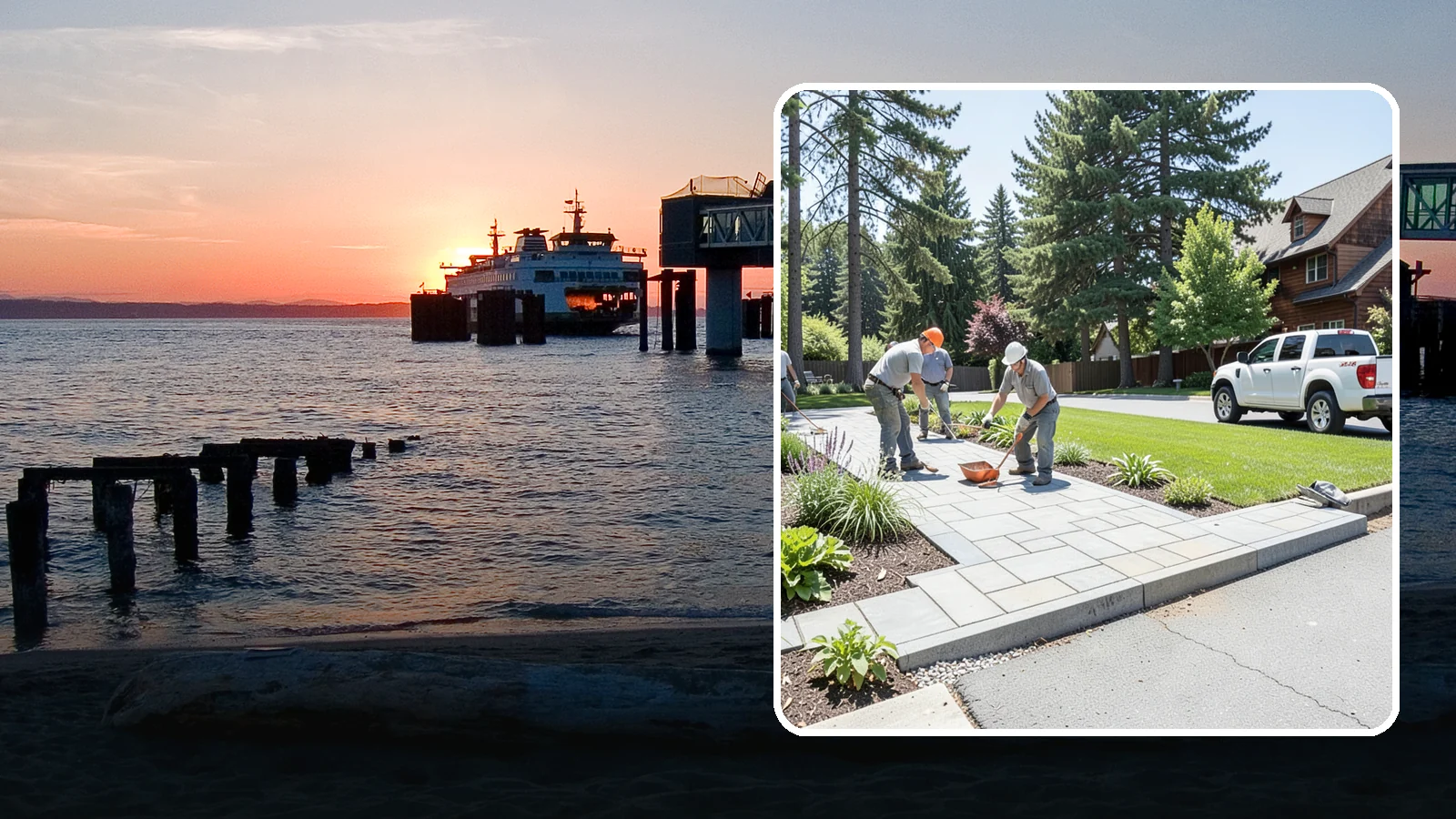 Driveway Apron Installation in Edmonds, Snohomish County, WA - The transition apron between street and driveway, built to code for a smooth, durable entrance.