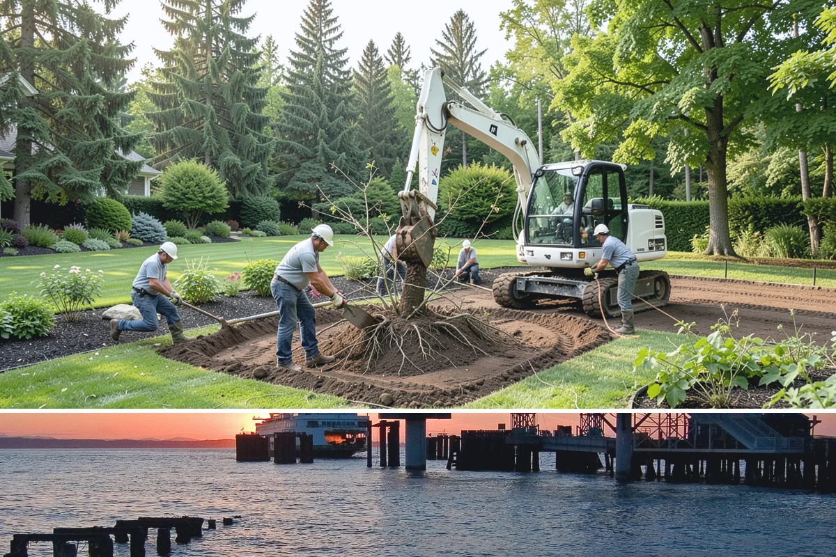 Driveway Apron Installation in Edmonds, Snohomish County, WA - Best built spring through fall.