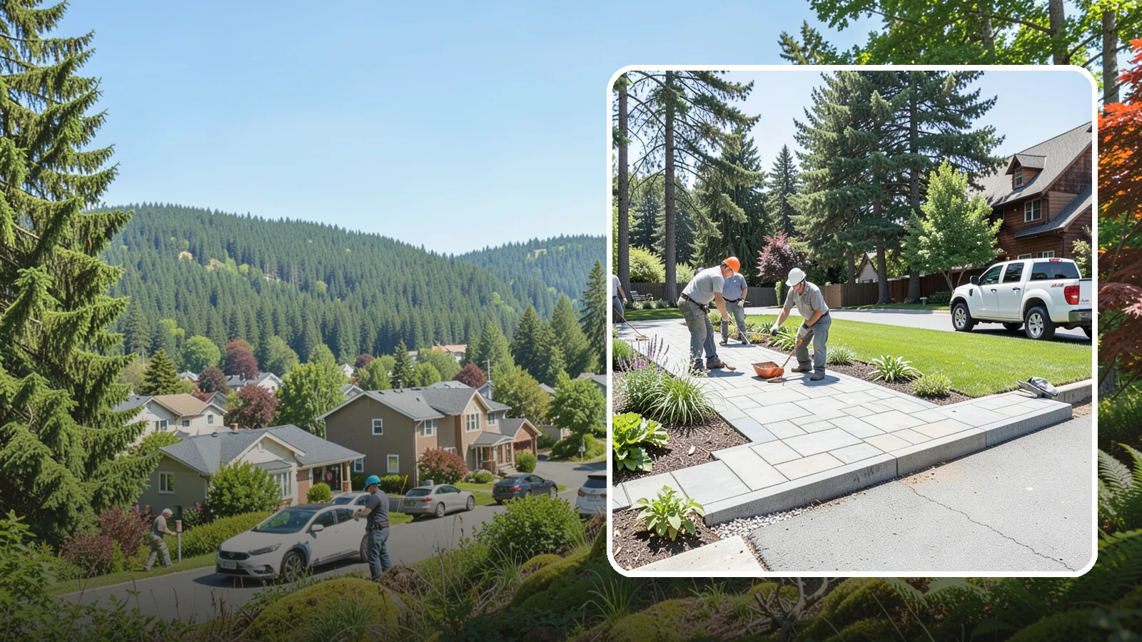Driveway Apron Installation in Index, Snohomish County, WA - The transition apron between street and driveway, built to code for a smooth, durable entrance.
