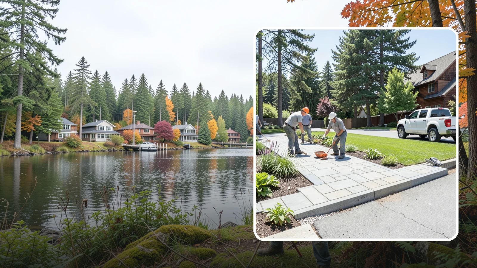 Driveway Apron Installation in La Conner, Skagit County, WA - The transition apron between street and driveway, built to code for a smooth, durable entrance.