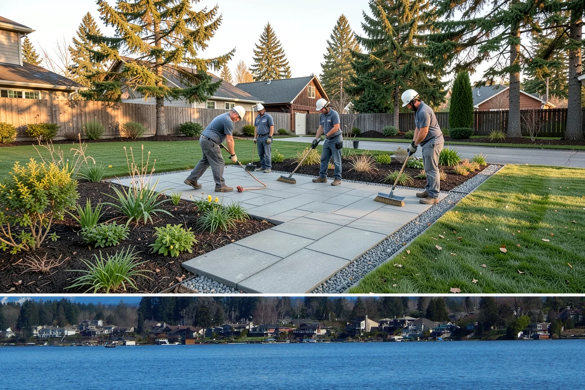 Driveway Apron Installation in Lake Stevens, Snohomish County, WA - Best built spring through fall.