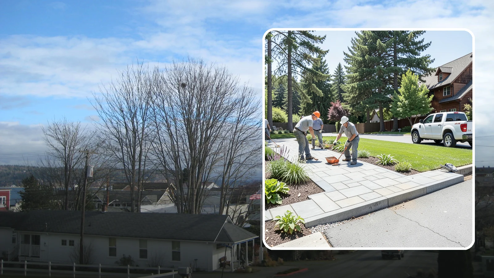 Driveway Apron Installation in Langley, Island County, WA - The transition apron between street and driveway, built to code for a smooth, durable entrance.