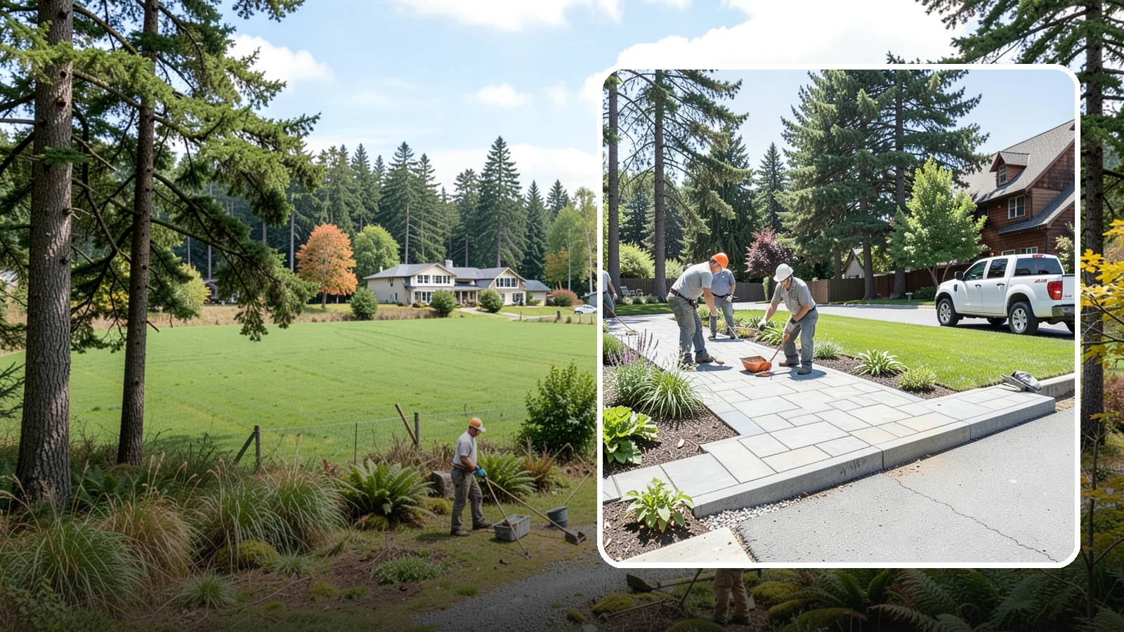 Driveway Apron Installation in Lyman, Skagit County, WA - The transition apron between street and driveway, built to code for a smooth, durable entrance.