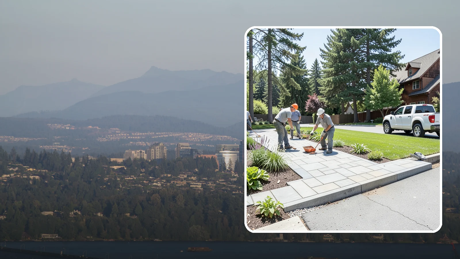 Driveway Apron Installation in Medina, King County, WA - The transition apron between street and driveway, built to code for a smooth, durable entrance.