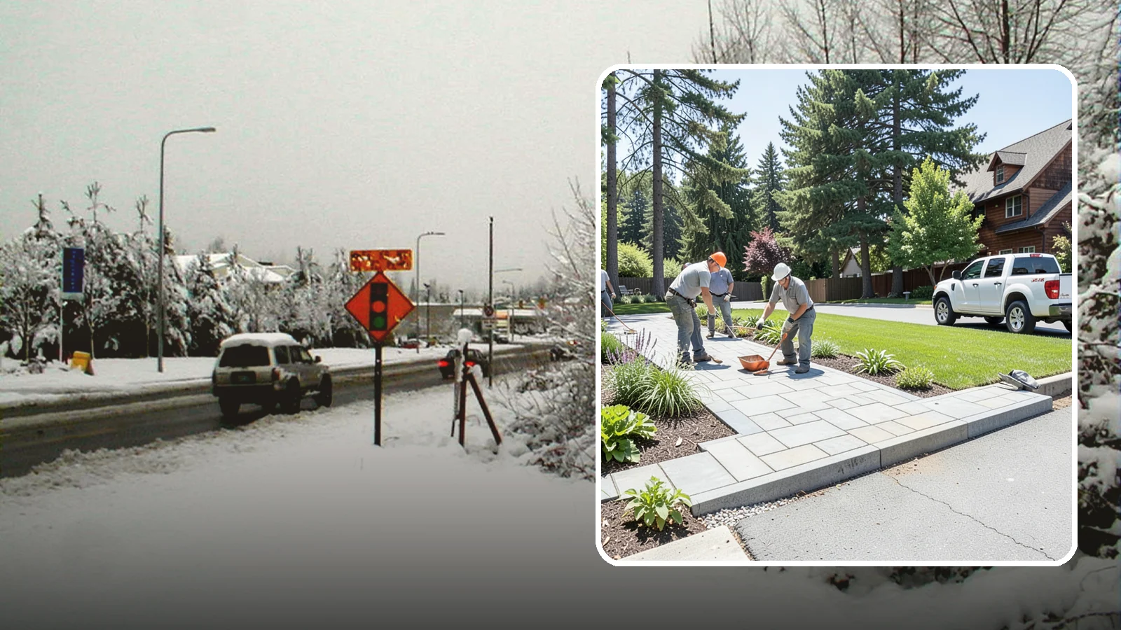 Driveway Apron Installation in Newcastle, King County, WA - The transition apron between street and driveway, built to code for a smooth, durable entrance.