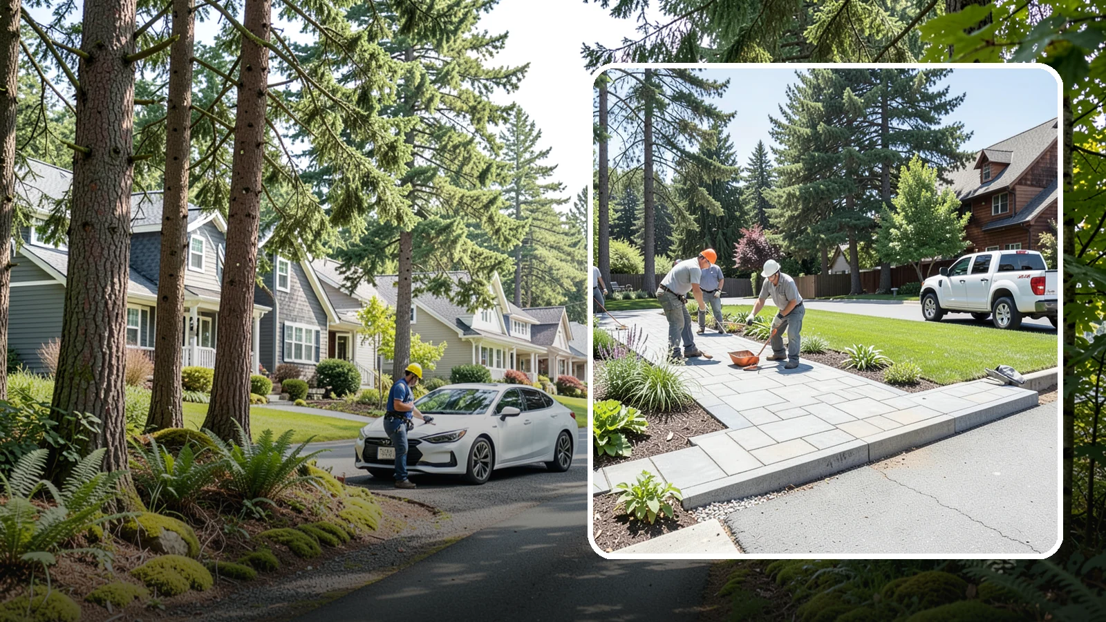 Driveway Apron Installation in Normandy Park, King County, WA - The transition apron between street and driveway, built to code for a smooth, durable entrance.