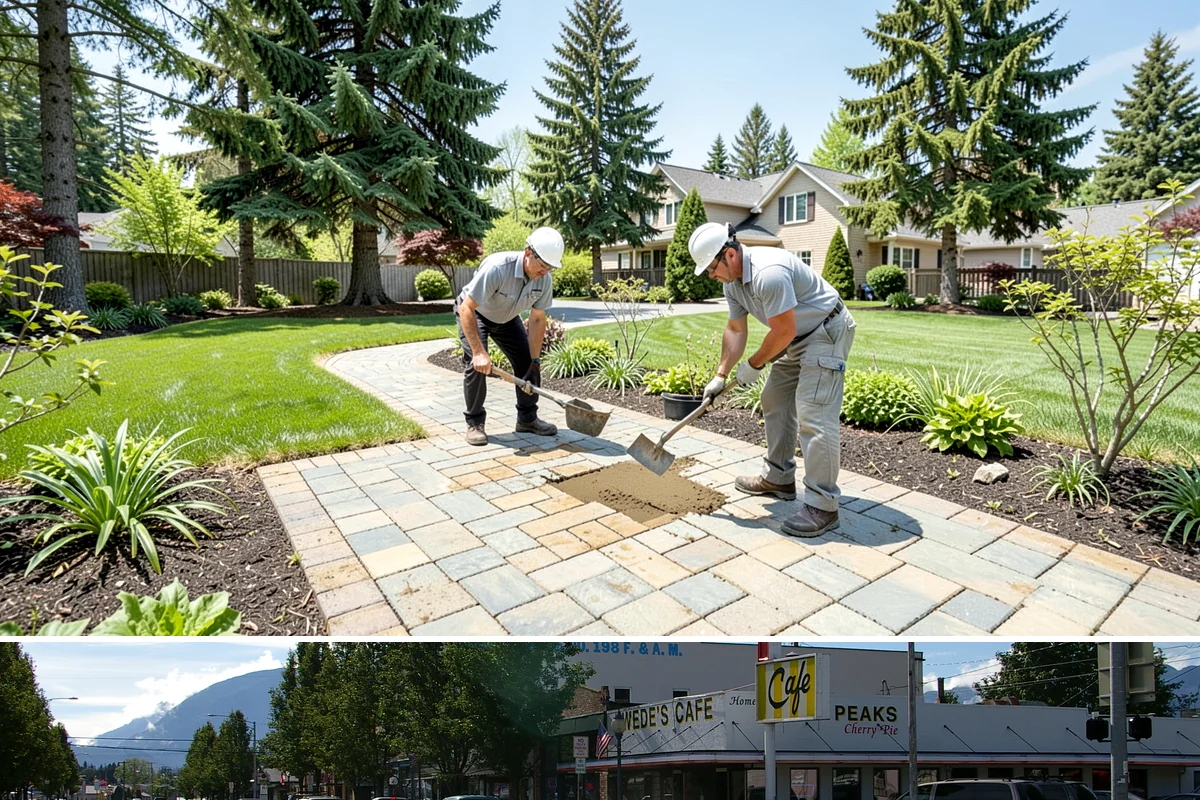 Driveway Apron Installation in North Bend, King County, WA - Best built spring through fall.