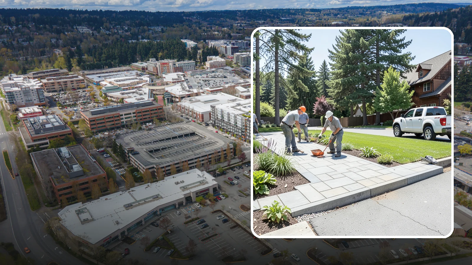 Driveway Apron Installation in Redmond, King County, WA - The transition apron between street and driveway, built to code for a smooth, durable entrance.