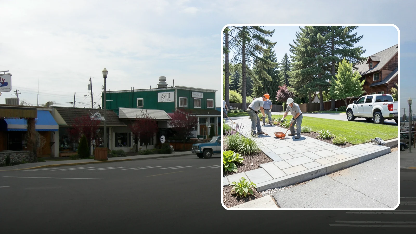 Driveway Apron Installation in Stanwood, Snohomish County, WA - The transition apron between street and driveway, built to code for a smooth, durable entrance.