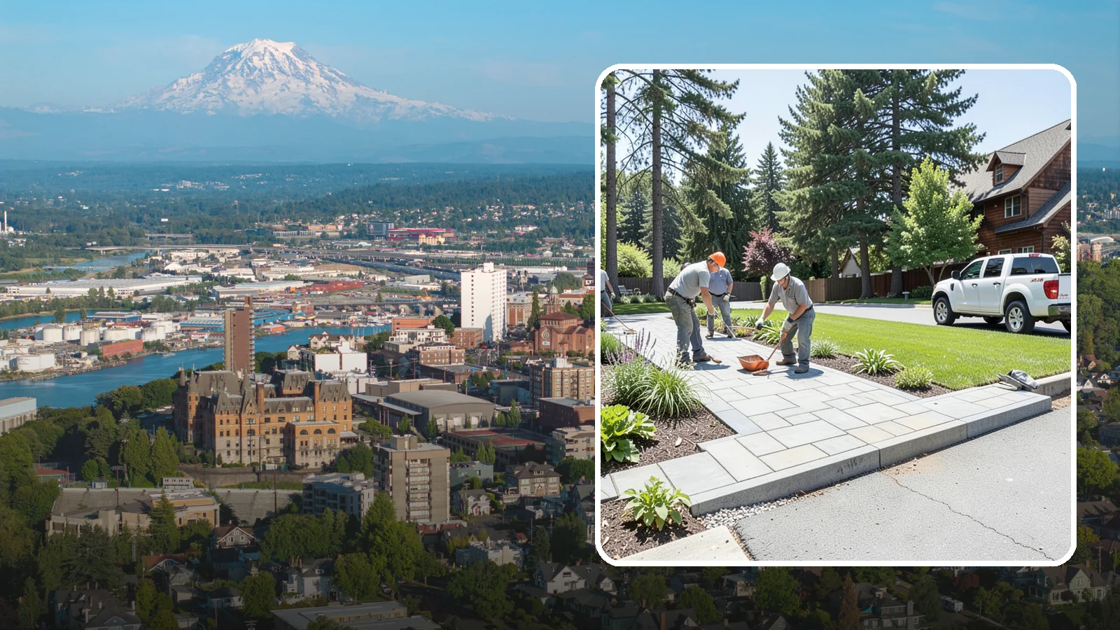 Driveway Apron Installation in Tacoma, Pierce County, WA - The transition apron between street and driveway, built to code for a smooth, durable entrance.