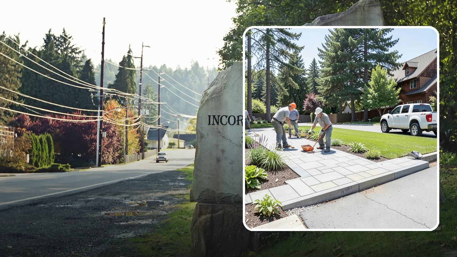 Driveway Apron Installation in Wilkeson, Pierce County, WA - The transition apron between street and driveway, built to code for a smooth, durable entrance.