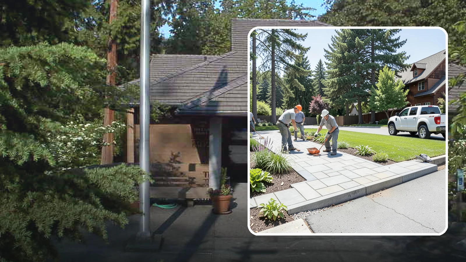 Driveway Apron Installation in Yarrow Point, King County, WA - The transition apron between street and driveway, built to code for a smooth, durable entrance.