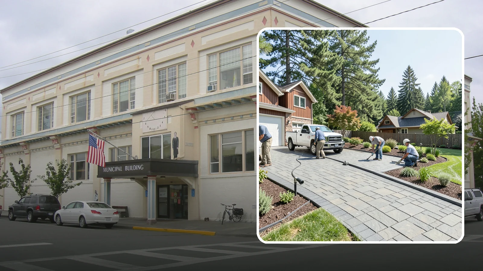 Driveway Installation in Anacortes, Skagit County, WA - New driveway construction in pavers, concrete, or gravel, engineered for loads, drainage, and durability.