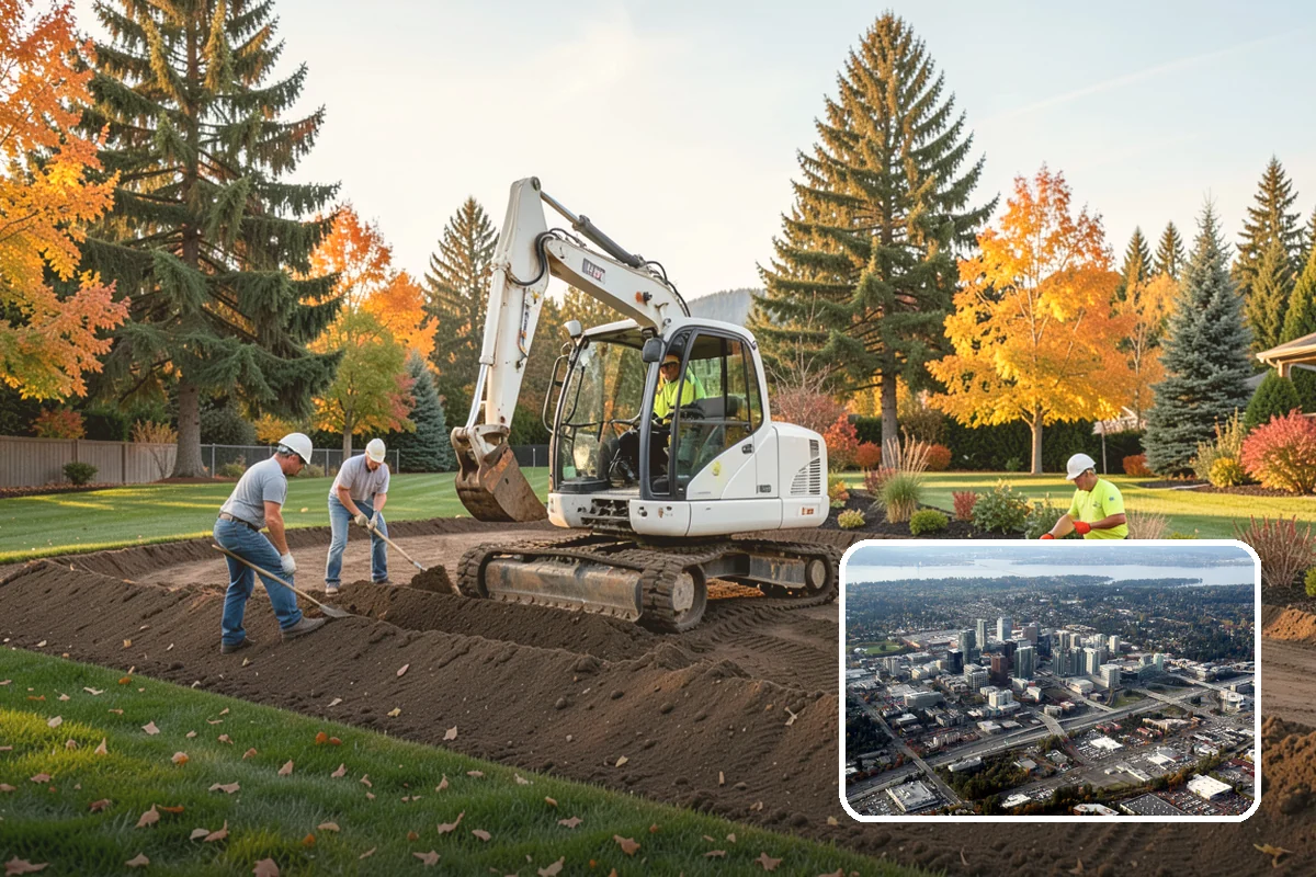 Driveway Installation in Bellevue, King County, WA - Engineered for vehicle loads and freeze-thaw