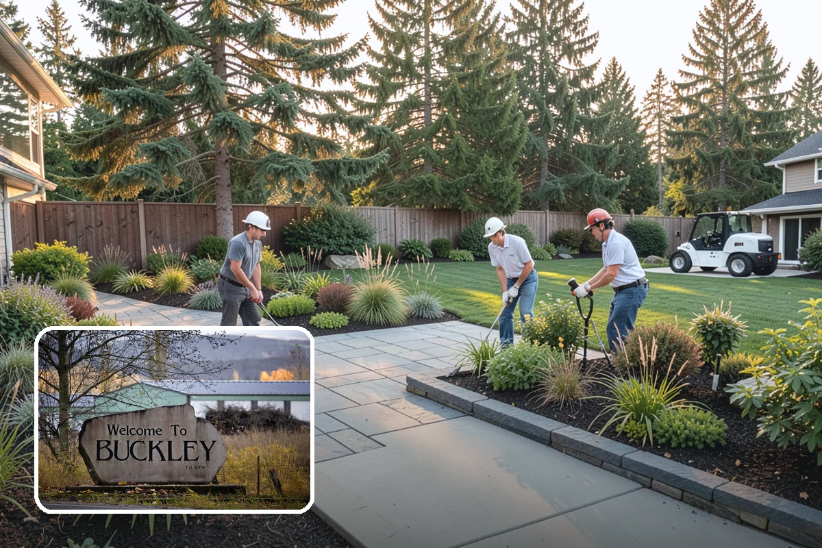 Driveway Installation in Buckley, Pierce County, WA - Engineered for vehicle loads and freeze-thaw