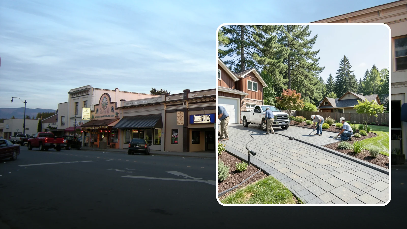 Driveway Installation in Burlington, Skagit County, WA - New driveway construction in pavers, concrete, or gravel, engineered for loads, drainage, and durability.