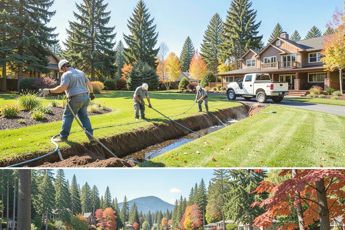 Driveway Installation in Covington, King County, WA - Best built spring through fall.