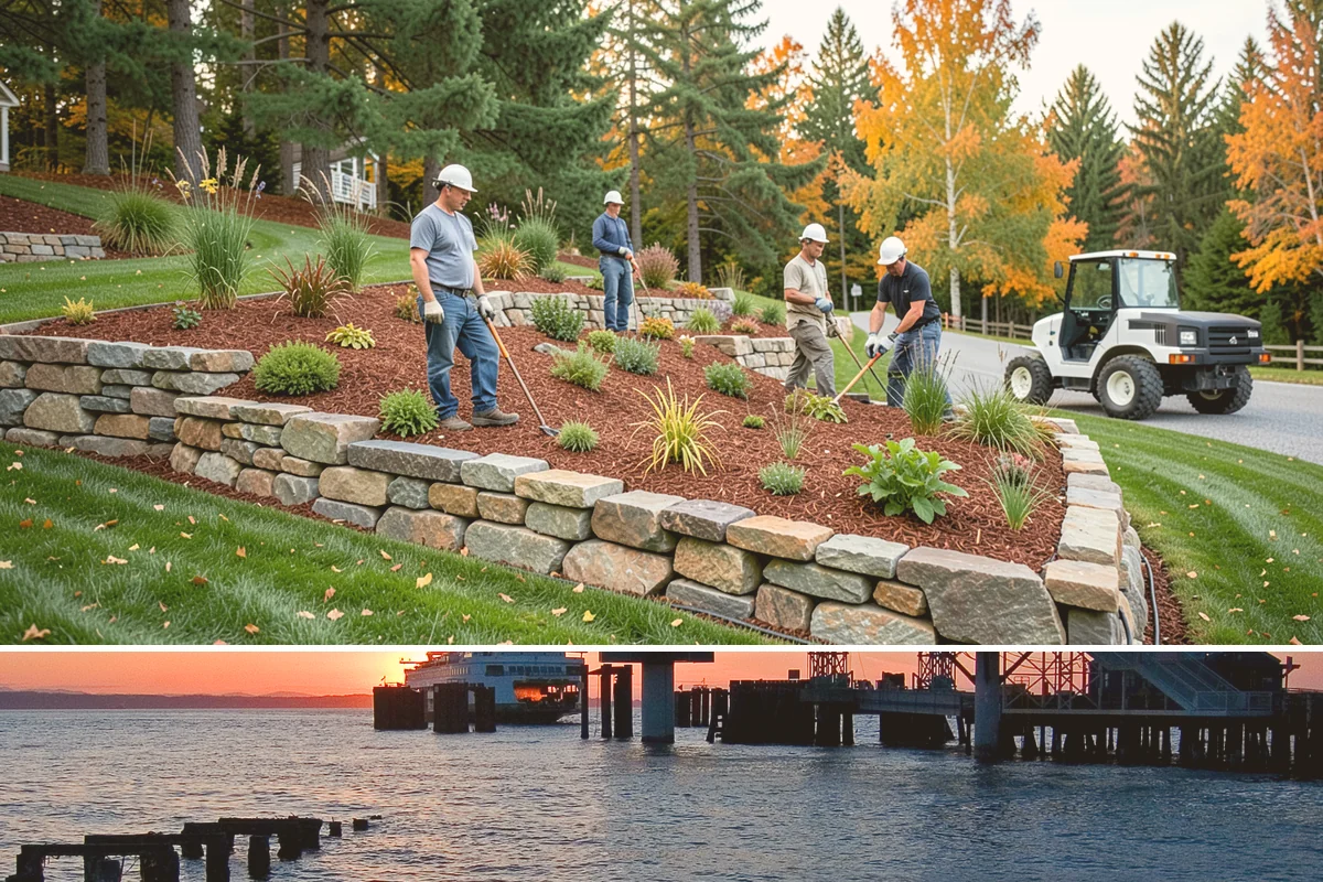 Driveway Installation in Edmonds, Snohomish County, WA - Best built spring through fall.