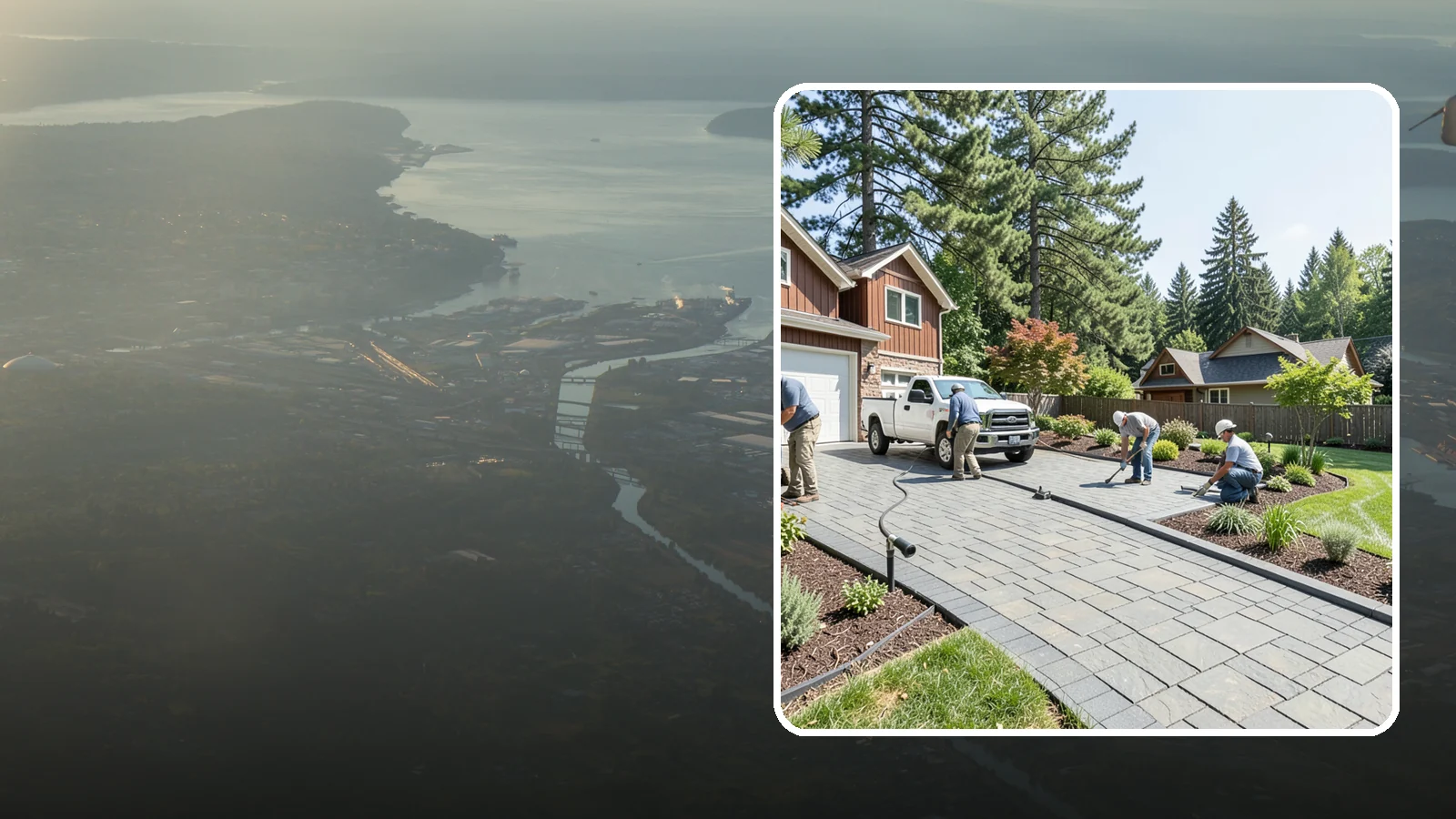 Driveway Installation in Fife, Pierce County, WA - New driveway construction in pavers, concrete, or gravel, engineered for loads, drainage, and durability.