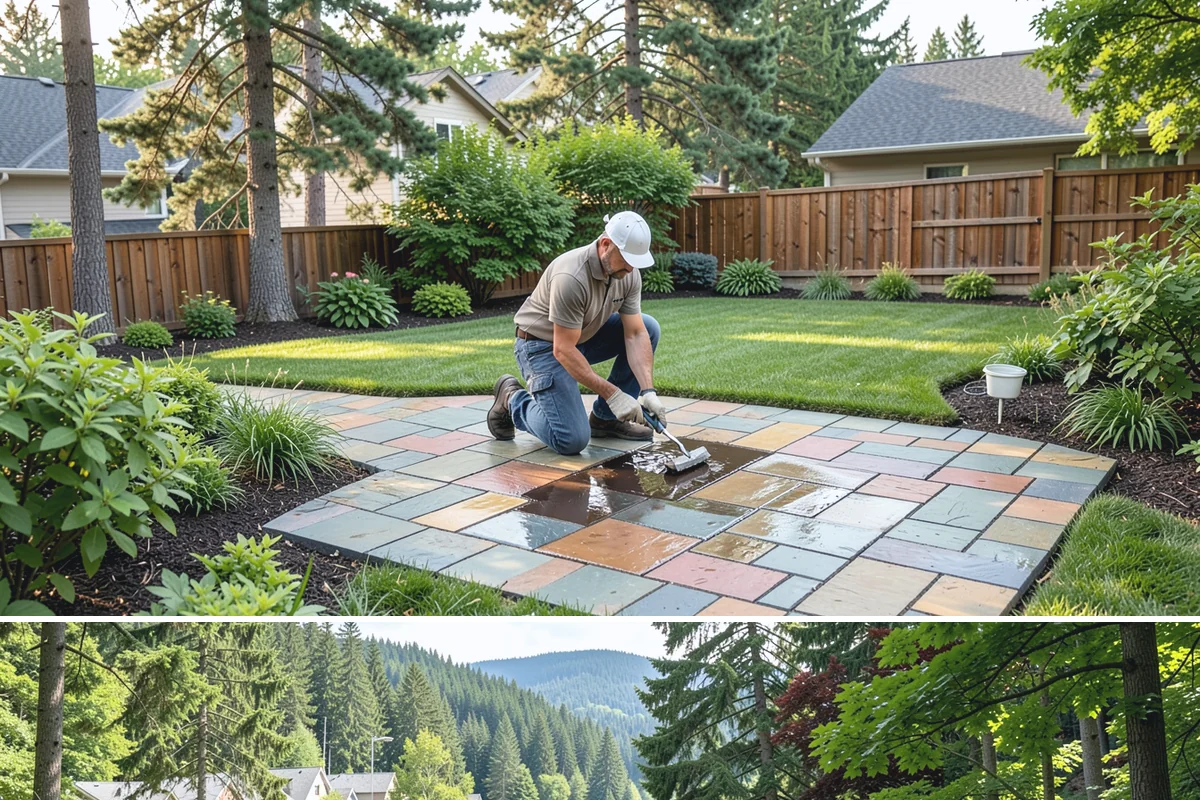 Driveway Installation in Lake Forest Park, King County, WA - Best built spring through fall.