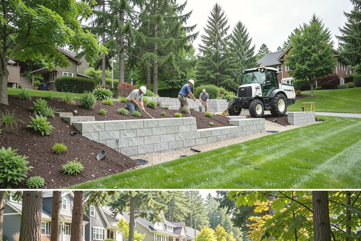 Driveway Installation in Normandy Park, King County, WA - Best built spring through fall.