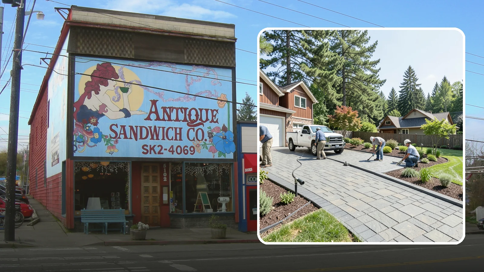 Driveway Installation in Ruston, Pierce County, WA - New driveway construction in pavers, concrete, or gravel, engineered for loads, drainage, and durability.