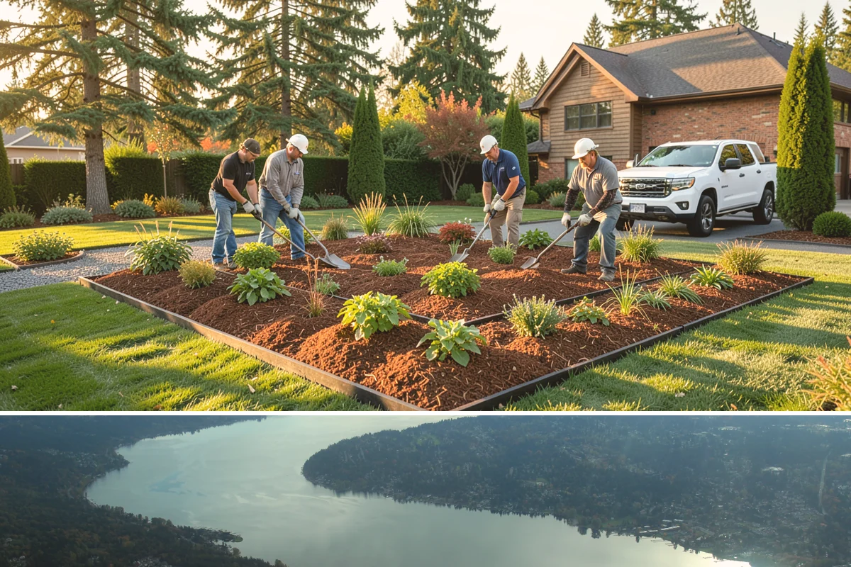 Driveway Installation in Sammamish, King County, WA - Best built spring through fall.