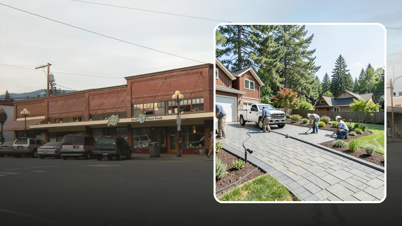 Driveway Installation in Sedro-Woolley, Skagit County, WA - New driveway construction in pavers, concrete, or gravel, engineered for loads, drainage, and durability.