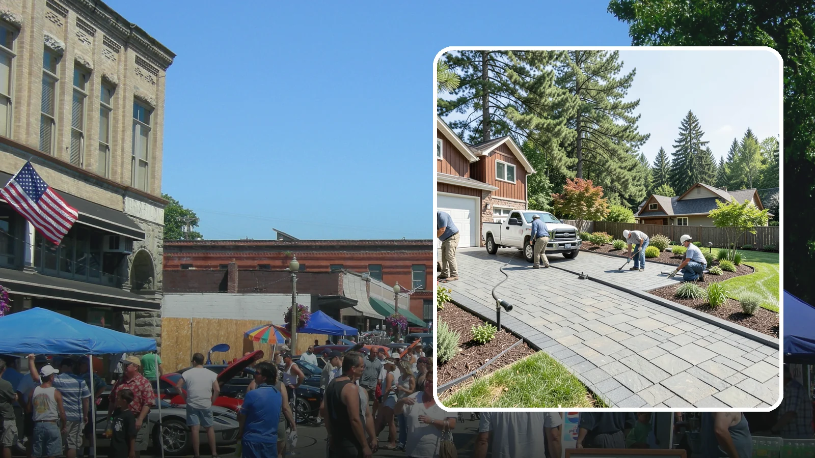 Driveway Installation in Snohomish, Snohomish County, WA - New driveway construction in pavers, concrete, or gravel, engineered for loads, drainage, and durability.
