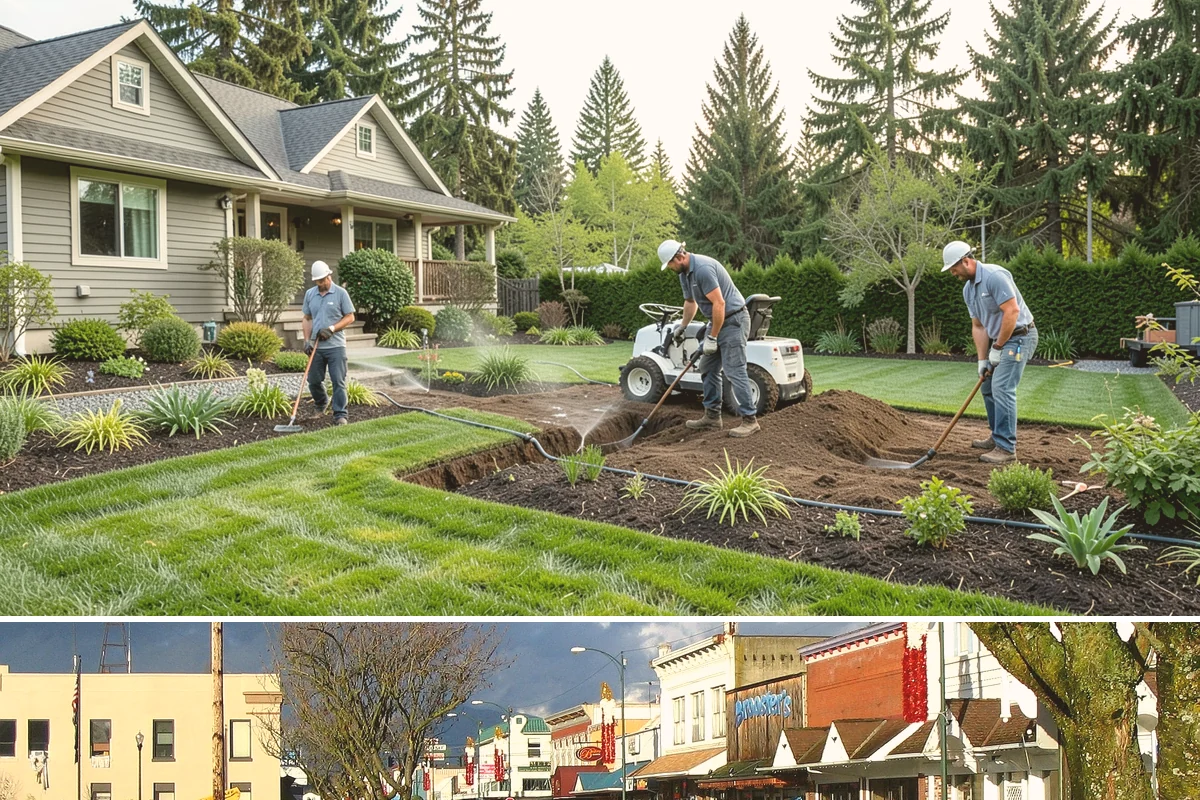 Driveways in Arlington, Snohomish County, WA - Best built spring through fall.