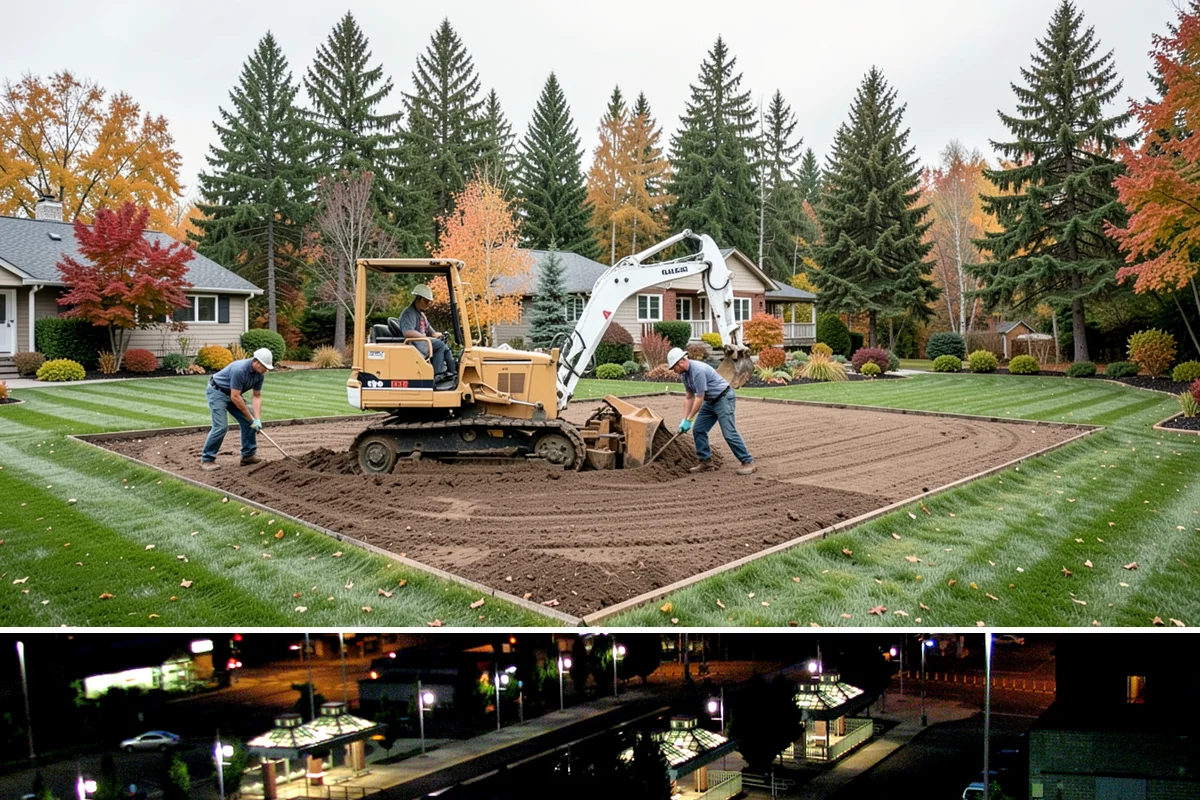 Driveways in Auburn, King County, WA - Best built spring through fall.