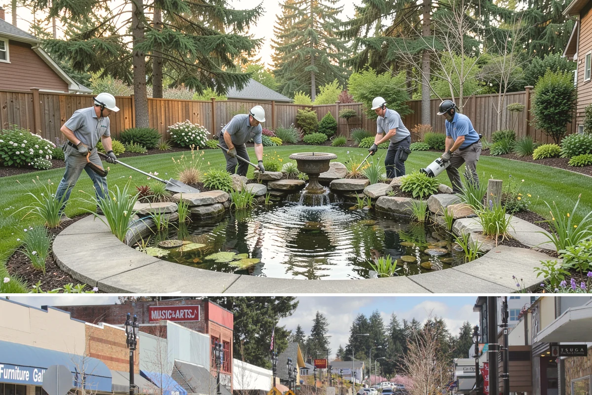 Driveways in Bothell, King County, WA - Best built spring through fall.