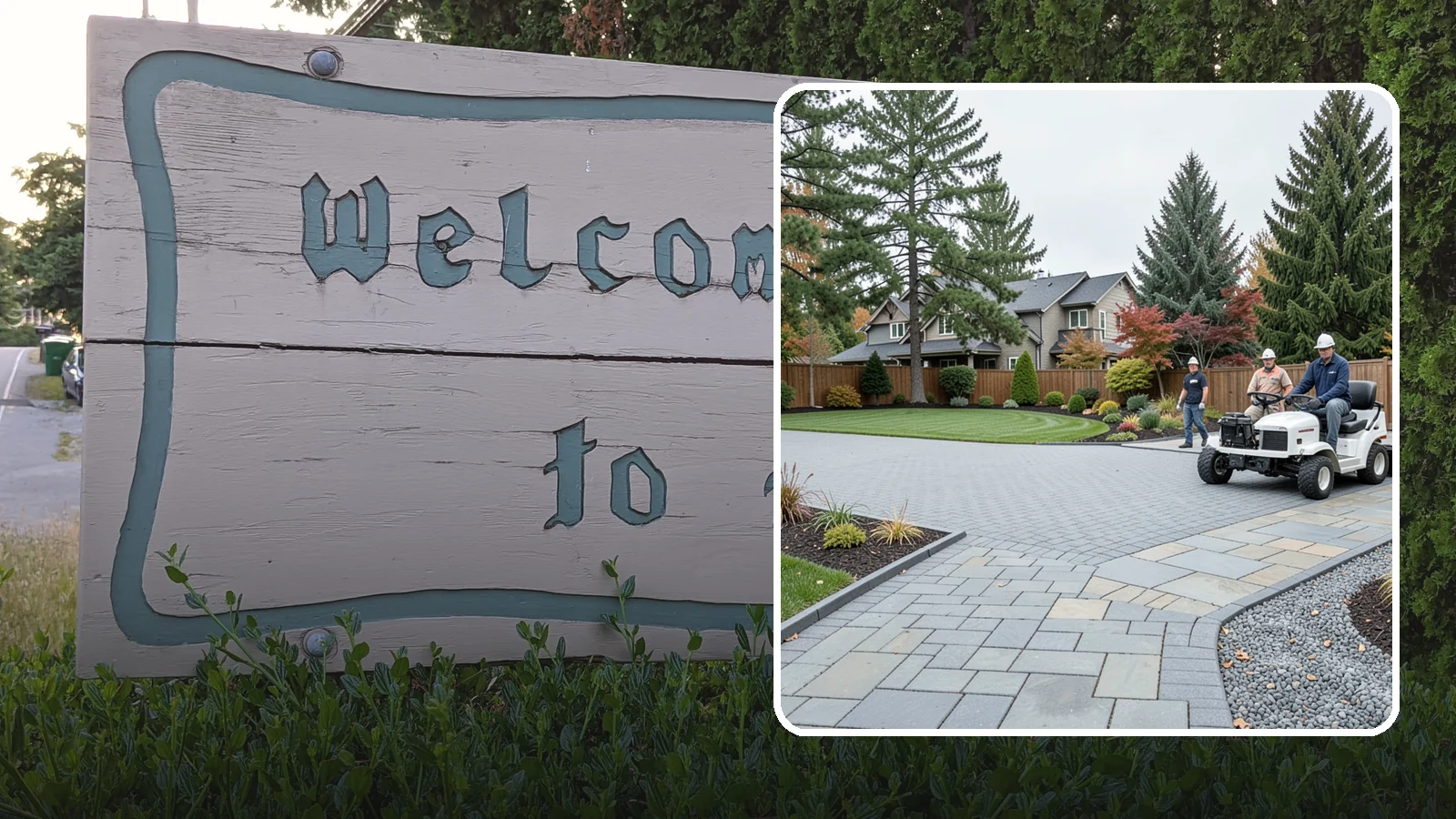 Driveways in Brier, Snohomish County, WA - Durable, attractive driveways in pavers, concrete, or gravel built on a base engineered to last.