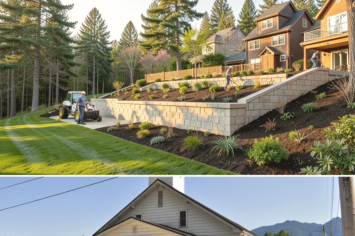Driveways in Concrete, Skagit County, WA - Best built spring through fall.