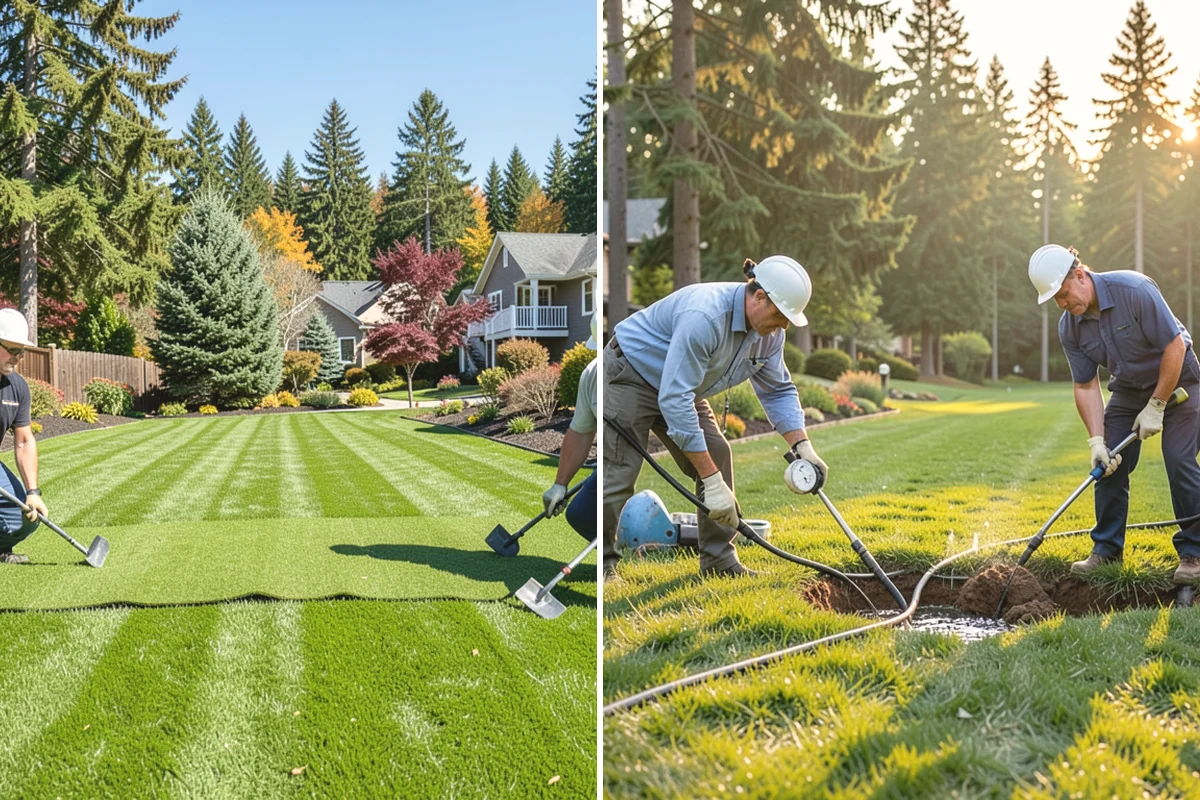 Driveways in Covington, King County, WA - Design the driveway layout and material