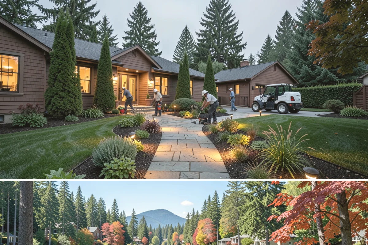 Driveways in Covington, King County, WA - Best built spring through fall.