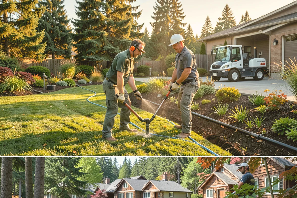 Driveways in Edgewood, Pierce County, WA - Best built spring through fall.