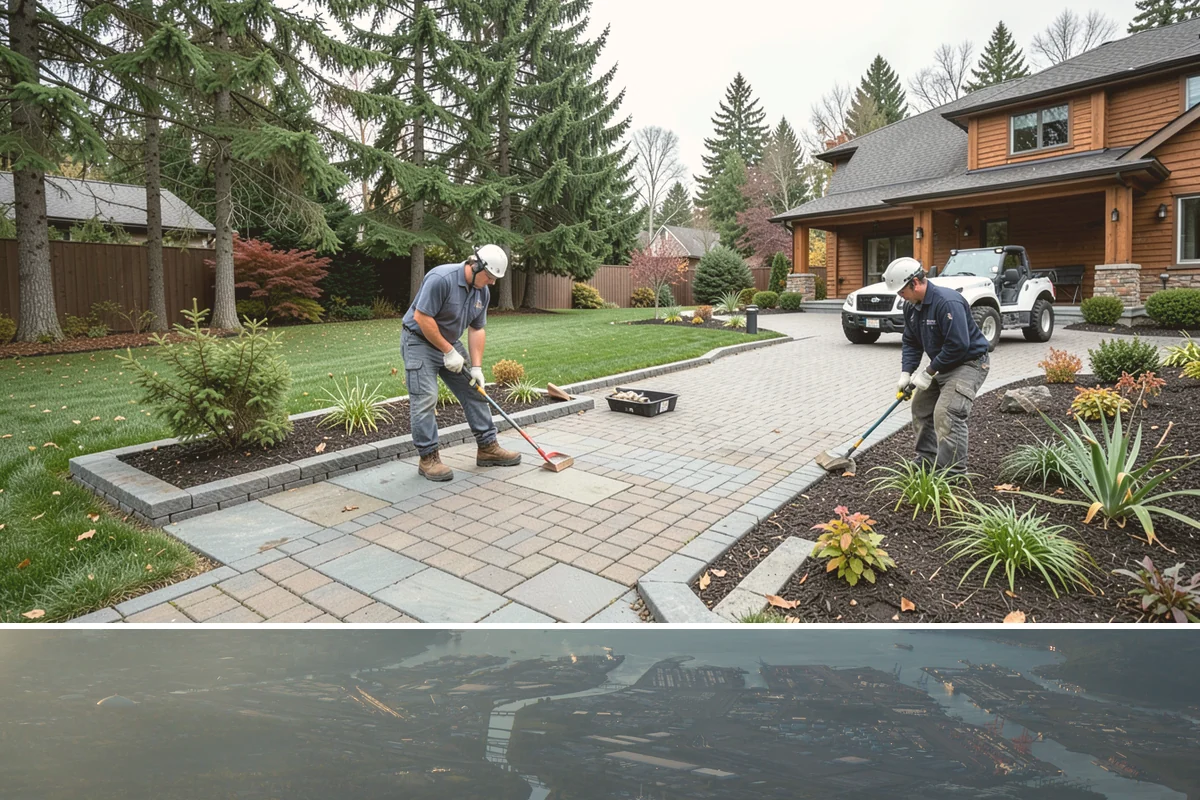 Driveways in Fife, Pierce County, WA - Best built spring through fall.