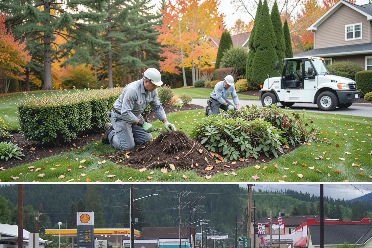 Driveways in Granite Falls, Snohomish County, WA - Best built spring through fall.