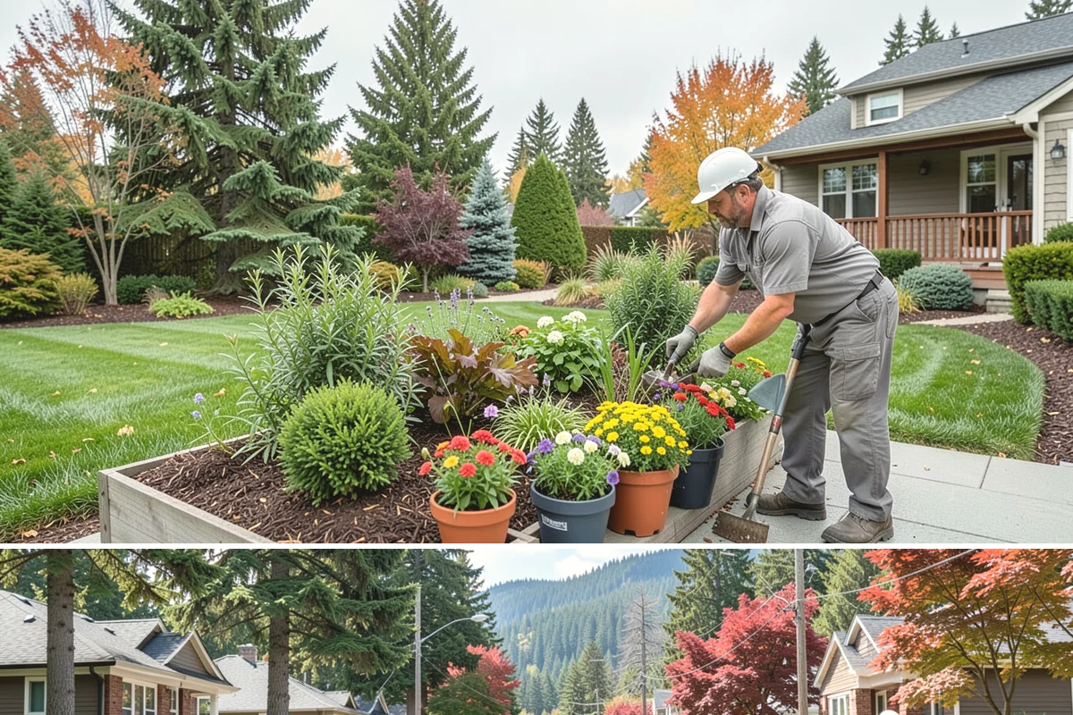 Driveways in Hunts Point, King County, WA - Best built spring through fall.