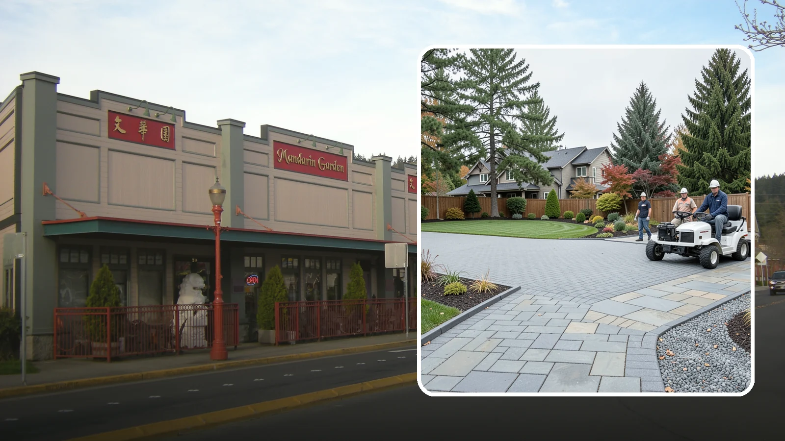 Driveways in Issaquah, King County, WA - Durable, attractive driveways in pavers, concrete, or gravel built on a base engineered to last.