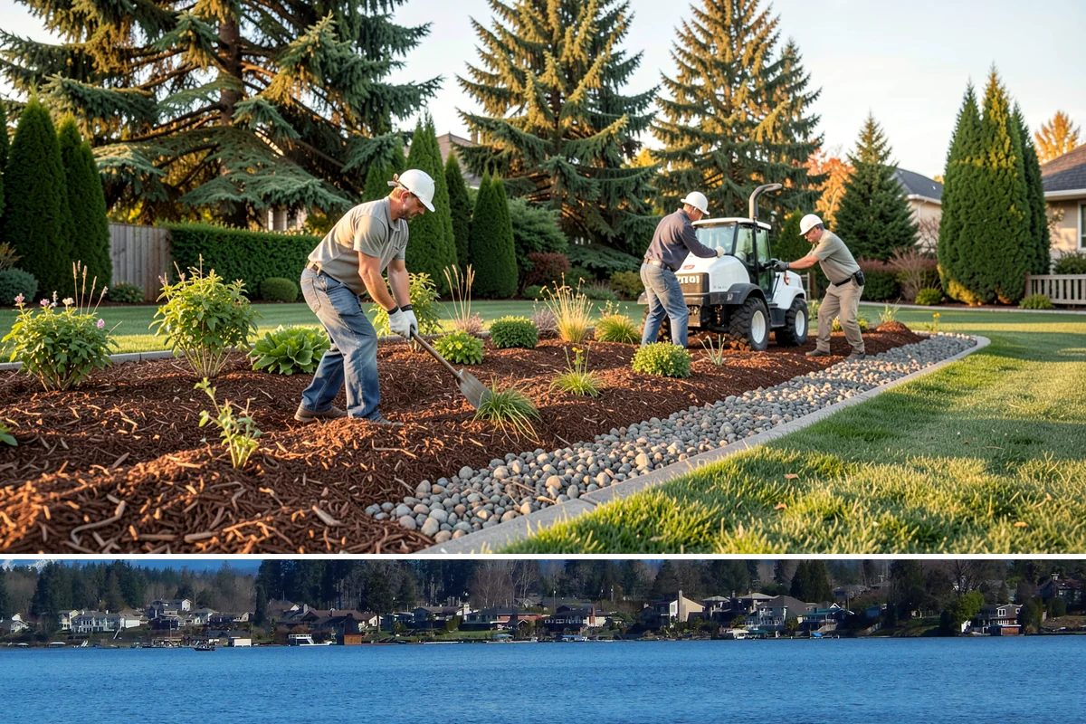 Driveways in Lake Stevens, Snohomish County, WA - Best built spring through fall.