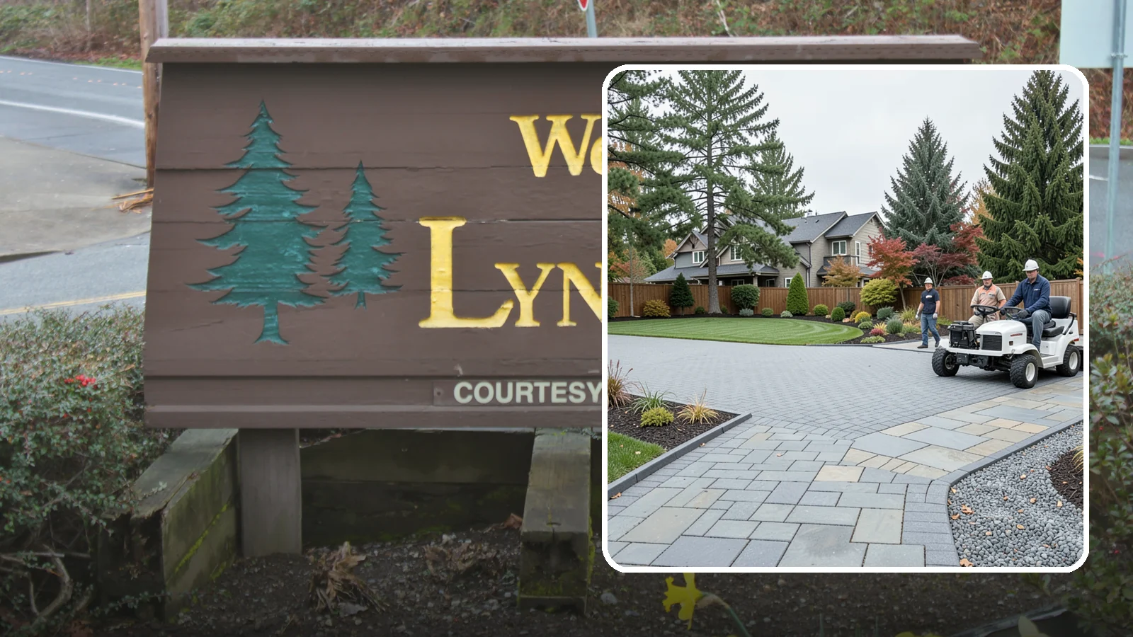 Driveways in Lynnwood, Snohomish County, WA - Durable, attractive driveways in pavers, concrete, or gravel built on a base engineered to last.